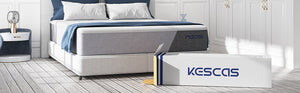 The mattress will be rolled and packed in a box for shipping.